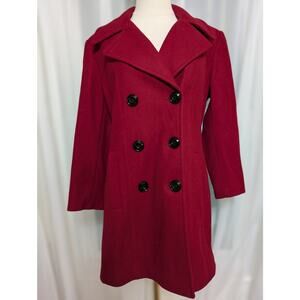 Anne Klein wool blend pea coat - Size M